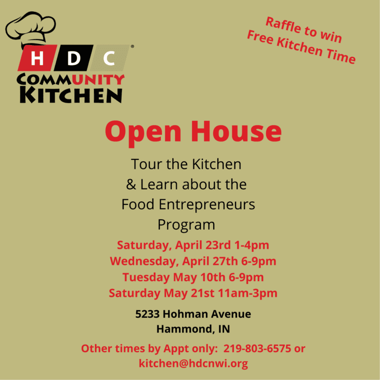 Kitchen Open House Flyer